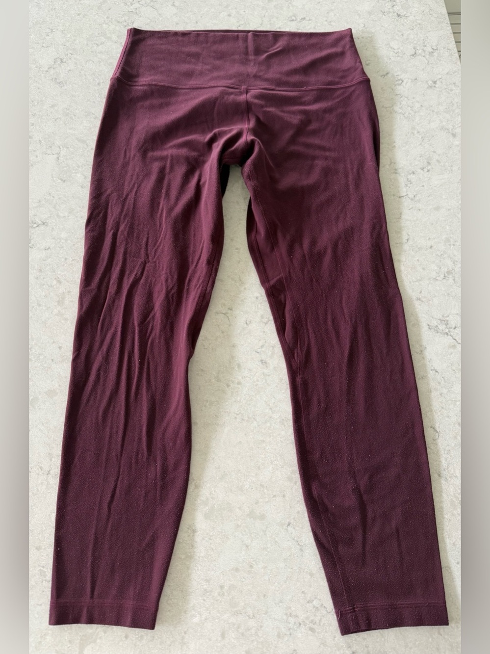lululemon Align 25” Pant in maroon size 10